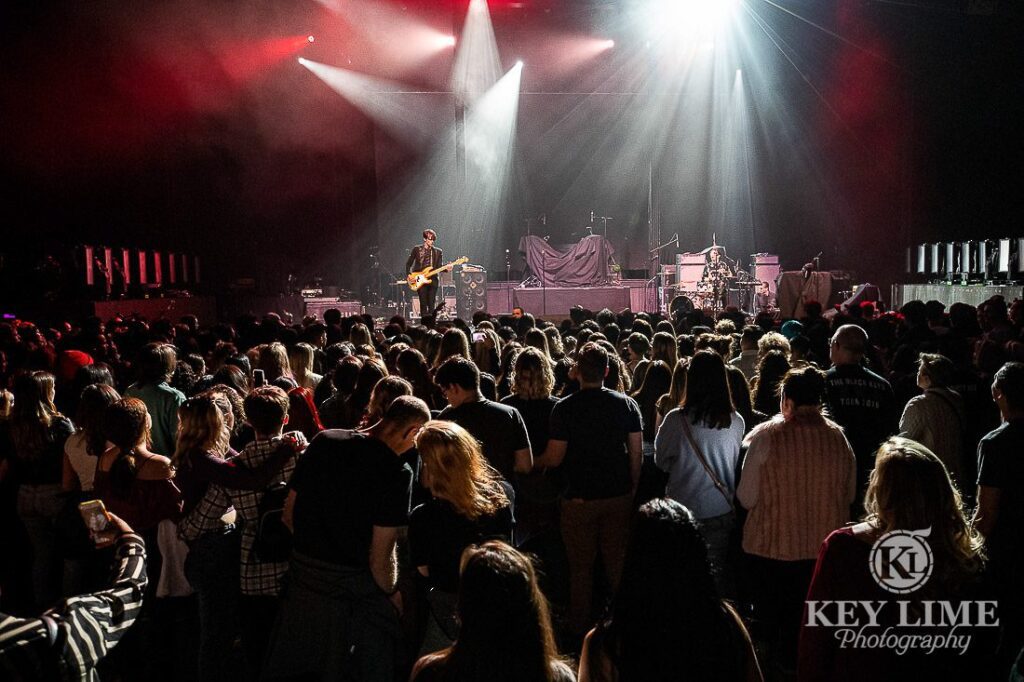 Holiday Havoc event photography in Las Vegas, Matthew Healy and The 1975 headline the show. - Key Lime Photo