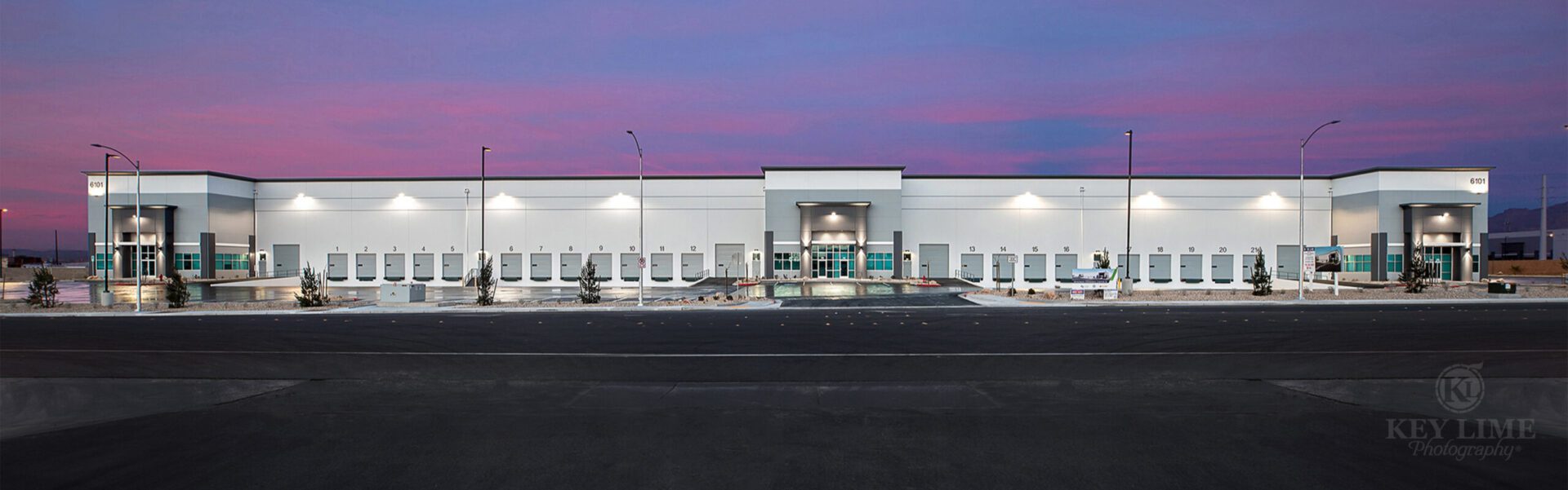 Architectural photo, warehouse, industrial building