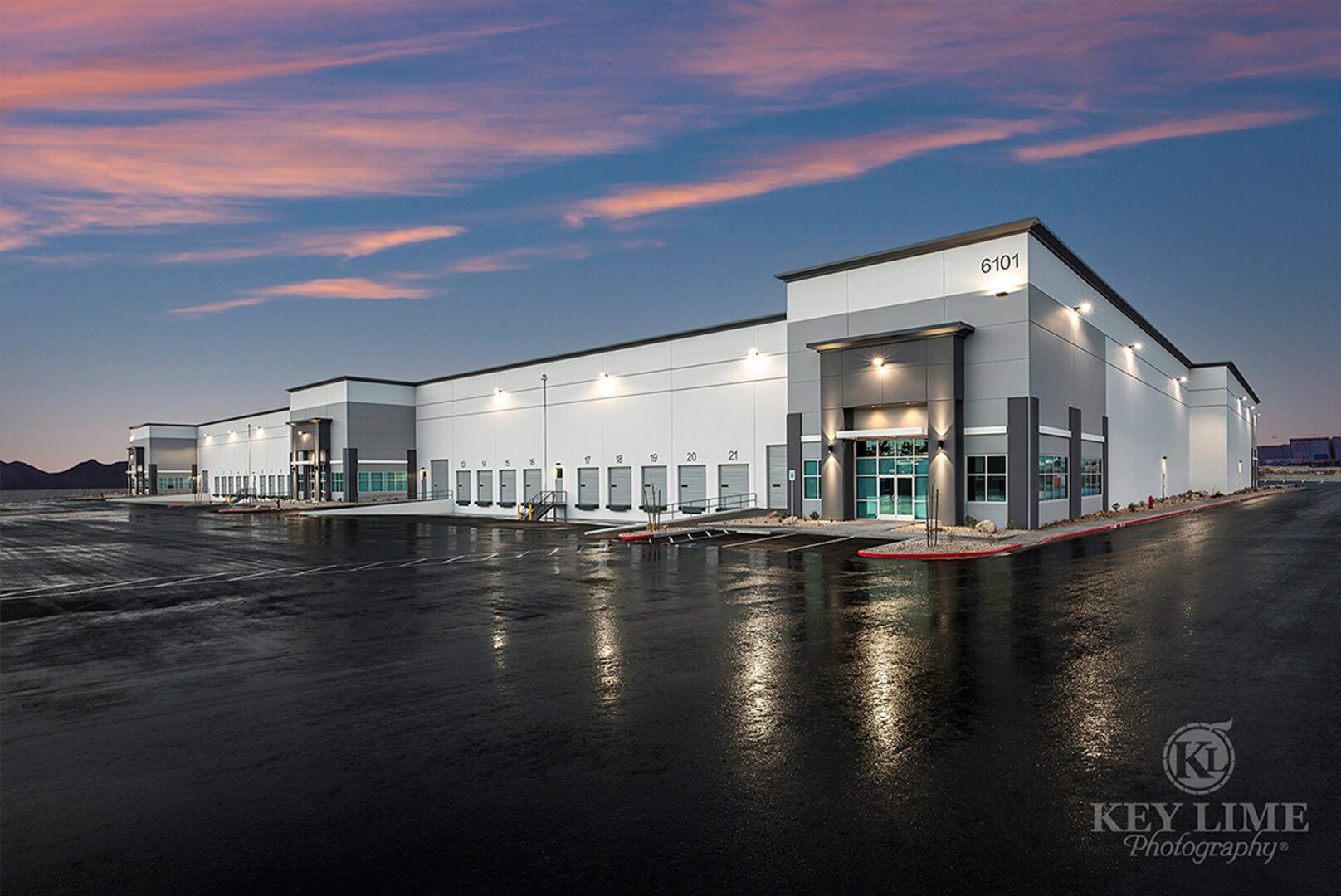 Architecture photo, warehouse, industrial building