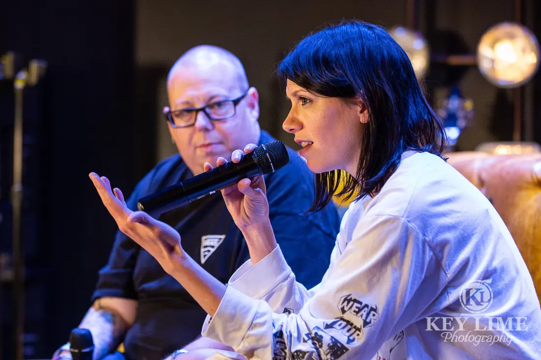 K.flay interview with Ross Mahoney aka Bossy Rossy in Las Vegas