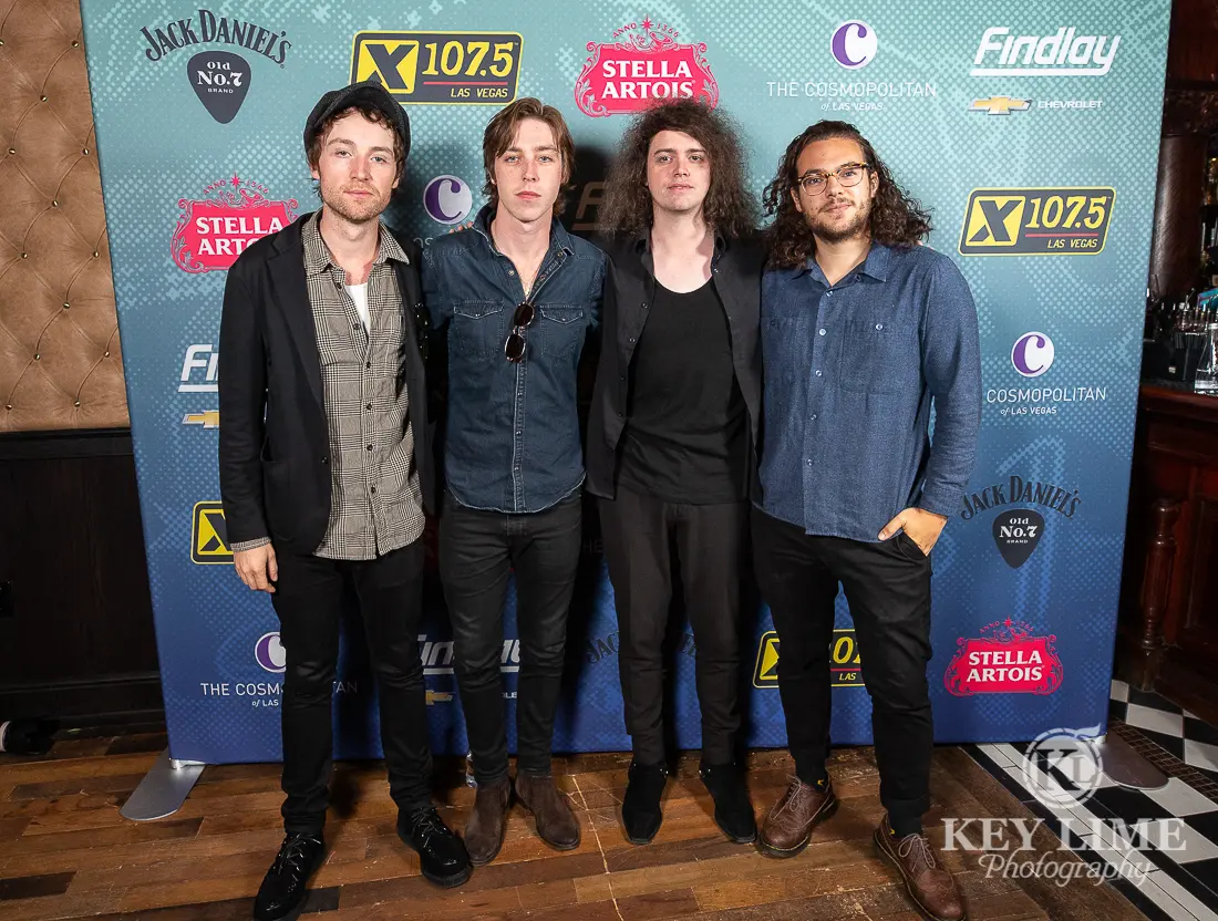 X107.5 meet and greet with Catfish and the Bottlemen