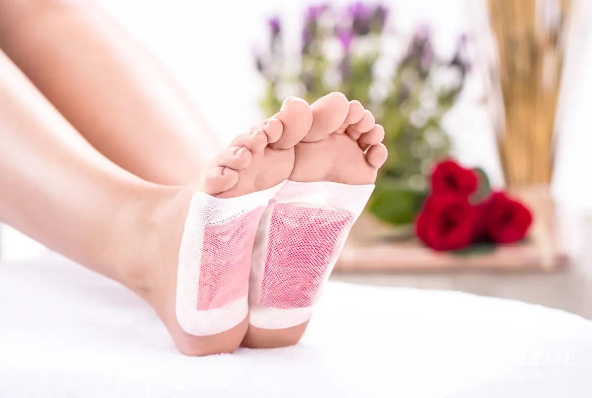 Foot pads product photography in Las Vegas