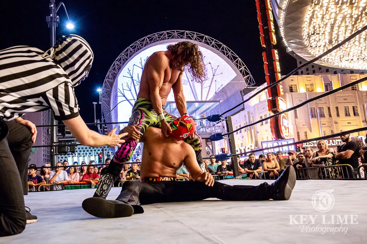 wrestling in Las Vegas