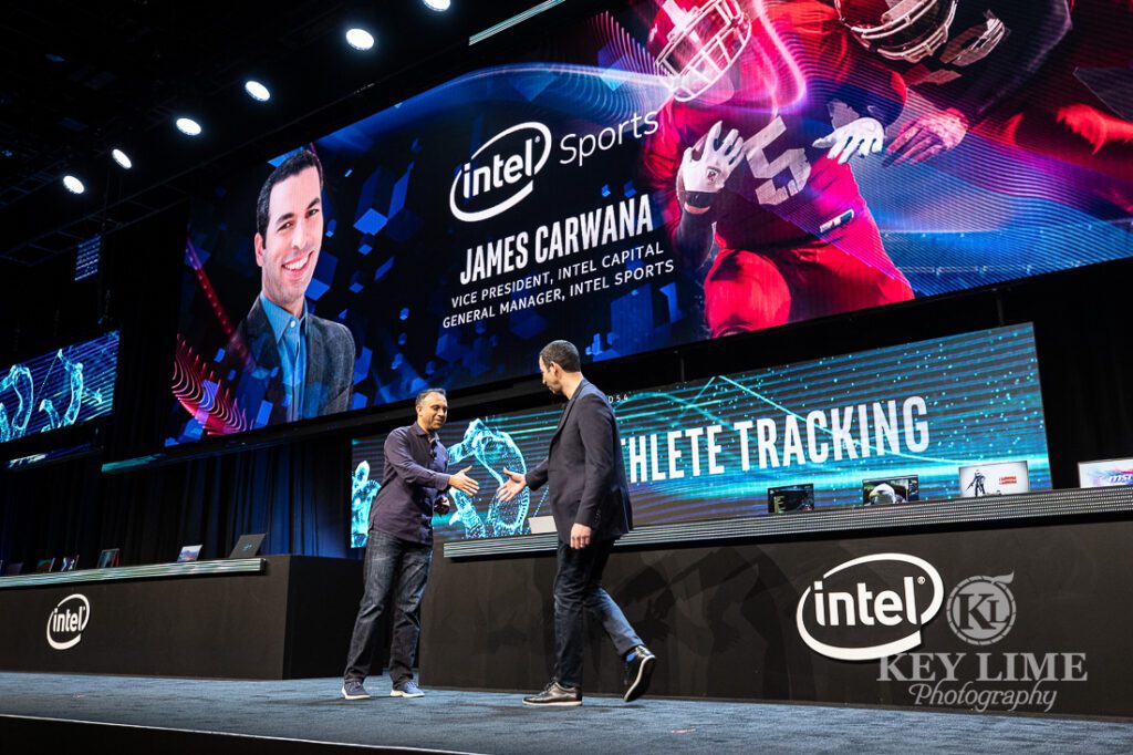 Intel panel at CES, by Key Lime Photography